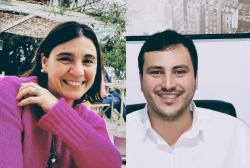 Paula del Turco y Leandro Giordani